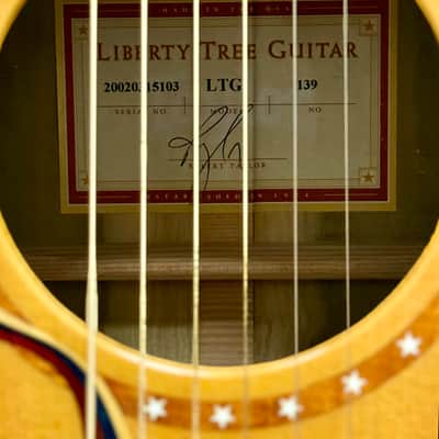 Taylor Liberty Tree LTG Grand Concert Acoustic with Case - Pre Owned image 8