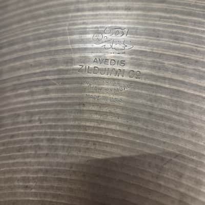 A. Zildjian 20" 60s Stamp Mini Cup Ride Cymbal - Traditional - Edge Nicked (245-22) image 5