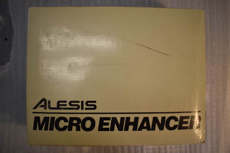 Alesis Micro Enhancer Stereo Vintage Unit In Original Box image 1