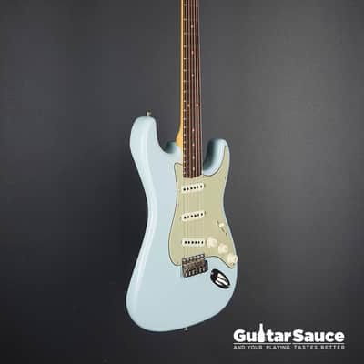 Fender Vintage Custom 59 Stratocaster Time Capsule Faded Aged 2025 - Sonic Blue (COD 1871NG) image 5