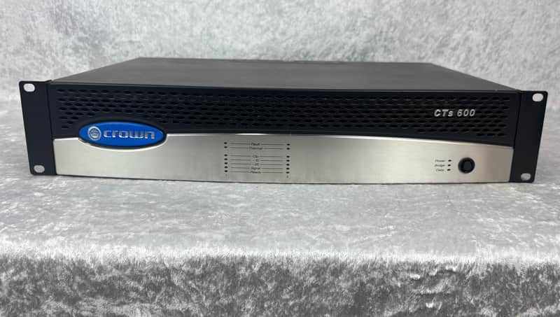 Crown CTS 600 2 channel power amp CTS600 image 1