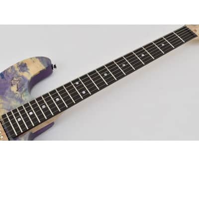 Schecter CET Custom USA Masterwork Guitar with Buckeye Burl Stabilized Top image 7