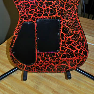 Charvel Model 4 1987-1988 Lava Crackle image 9