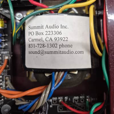 Summit Audio 2BA-221 Mic and Line Module 2010s - Silver image 12