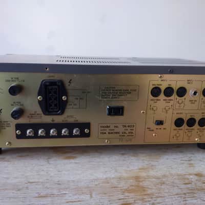 Toa TA-403e 1977 Black image 2
