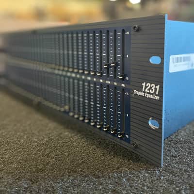 DBX 1231 Dual Channel 31-Band Graphic Equalizer EQ Rackmount Unit w/ Power Cable image 7