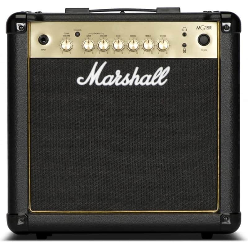 Marshall MG15GR Guitar Combo Amplifer with Reverb, Practice Amp Electric Guitar image 1