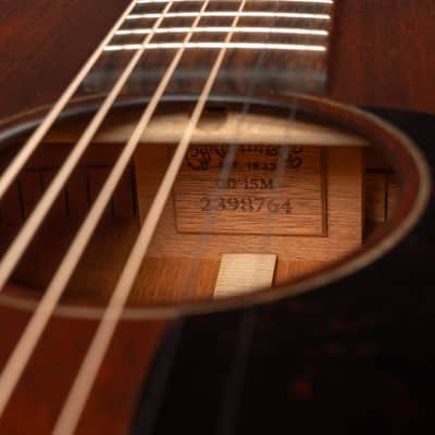 2020 Martin 00-15M - Natural | USA All Solid Mahogany Acoustic Guitar 42.9mm Bone Nut | CoA OHSC image 17