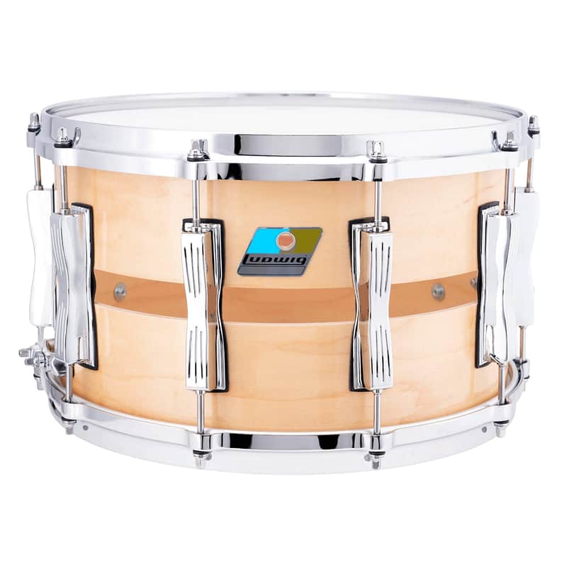 Ludwig L903XX0N Classic Maple Slotted Coliseum 8x14" 10-Lug Snare Drum image 1