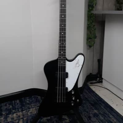 Gibson Thunderbird Short Scale Bass - Black with Case - Used image 2