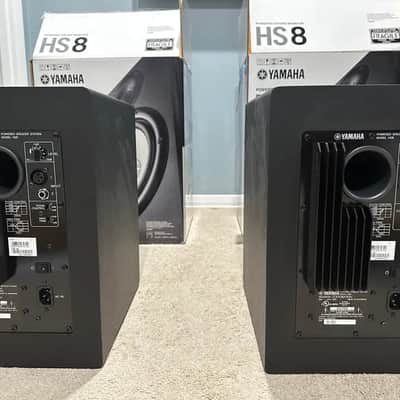 Yamaha HS8 Powered Studio Monitor (Pair) 2015 - Present - Black image 3