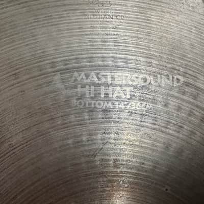 Zildjian 14" A Series Mastersound Hi-Hat Cymbals (Pair) 2013 - Present - Traditional image 9