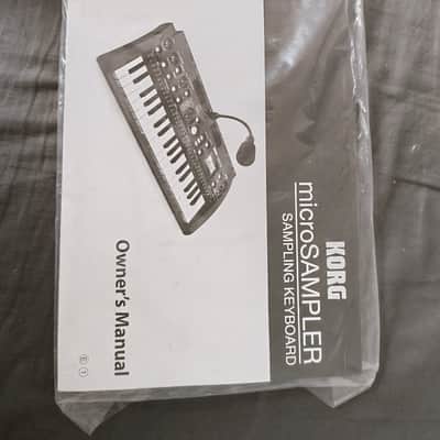 Korg MS1 MicroSampler 2010s - Black image 2