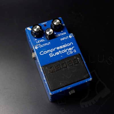 Boss CS-2 Compression Sustainer (Black Label) 1981 - 1989 - Blue image 1