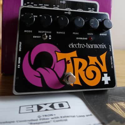 Electro-Harmonix Q-Tron Plus Envelope Filter with Effects Loop 2008 - Present - Black / Purple / Orange image 2