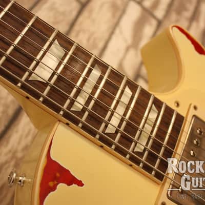 Gibson Les Paul Standard 58 Aged White over Sunburst 2017 image 13