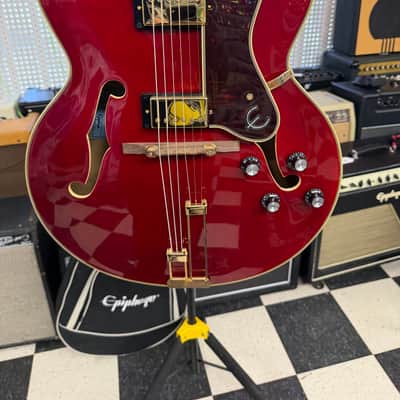 Epiphone Broadway with Laurel Fretboard 2023 - Present - Wine Red image 8