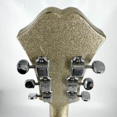1997 Epiphone Limited Edition Riviera - Peerless Korea - Silver Sparkle image 12