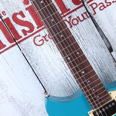 Yamaha RSE20 Revstar Element Chambered Body Electric Guitar Swift Blue Finish image 9