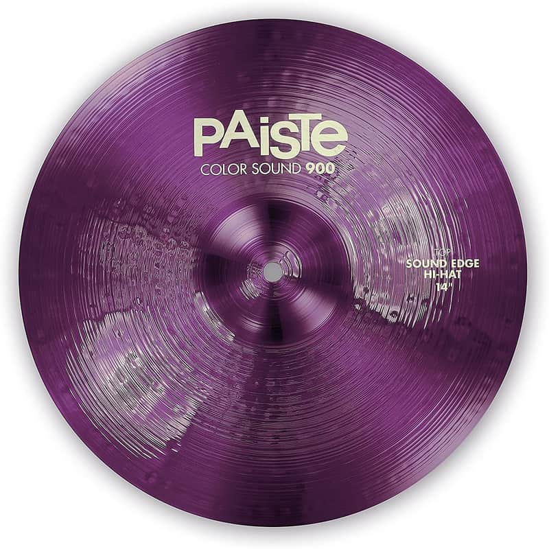 Paiste 14" Color Sound 900 Series Sound Edge Hi-Hat Cymbals (Pair) image 4