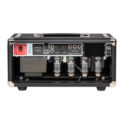 Mesa Boogie Mark IIC+ HRG 100-watt Amplifier Head Black with Wicker Grille image 3