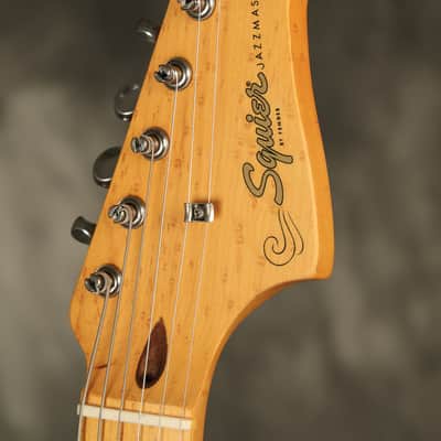 '22 Squire /Fender 40th Anniversary Vintage Edition Jazzmaster Satin Desert Sand image 10