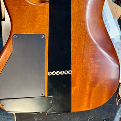 Modulus Graphite Neck Thru Midi Guitar Mid 80’s - Natural image 5