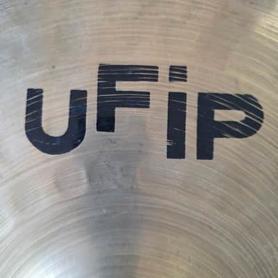 UFIP 20" Solid Ride 2528g Vintage Italian Rotocasting Ride Cymbal image 7