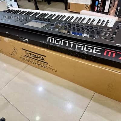 Yamaha Montage M7 76-Key Synthesizer 2023 - Present - Black