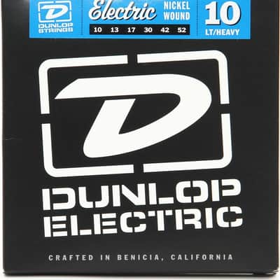3 Sets of Dunlop DEN1052 Electric Guitar Strings 10-52 image 1