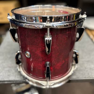 Pearl Used Session Studio 8x8 Birch Tom Burgundy Lacquer image 4