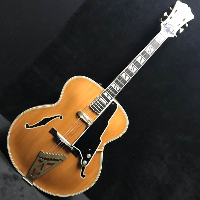 John D'Angelico  New Yorker 18" 1945 - Blonde Vintage Archtop Guitar image 1