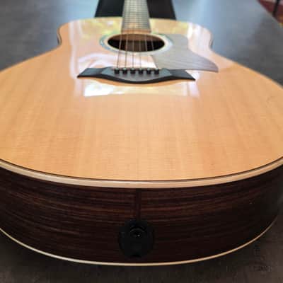 Taylor 818e ARTIST OWNED BY THE VAMPS Stage Played Pro USA Acoustic-Electric American 818 GO Grand Orchestra Jumbo 800 Series Celebrity Guitar image 18
