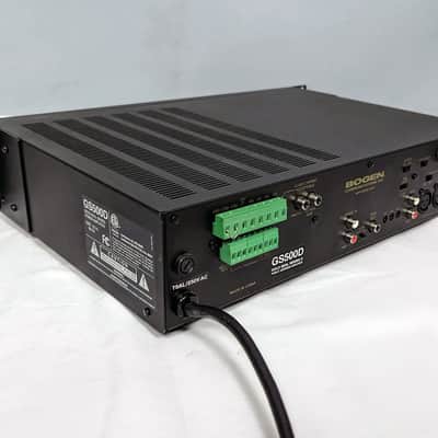 Bogen GS500D Gold Seal Series D 500W Power Amplifier with EQ image 6