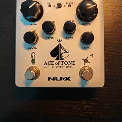 NuX NDO-5 Ace of Tone Dual Overdrive 2021 - Present - White image 1