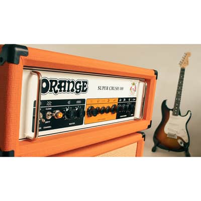 Orange Amplification Super Crush 100 2-Channel 100W Class A-B Power Guitar Amplifier Head image 10