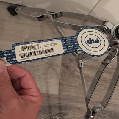 DW DWCP9700 9000 Series Heavy Duty Double-braced Straight/Boom Cymbal Stand 2010s - Chrome image 2