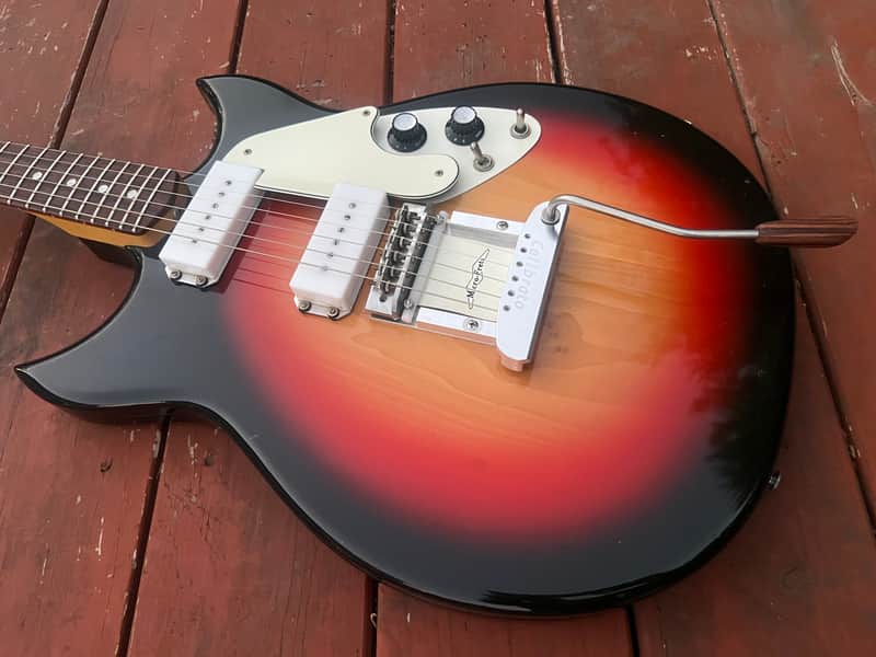 1969 Micro-Frets Signature Sunburst with case image 1
