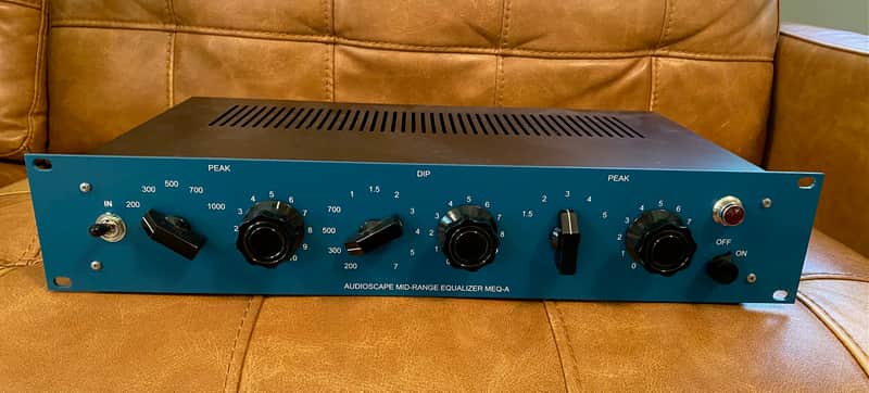 Immagine AudioScape Engineering Co. MEQ-A Mid-Range Equalizer 2025 Blue - 1