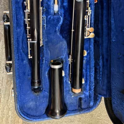La Margue brand wood Oboe with case. Made in France image 6