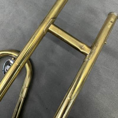 Vintage Olds Ambassador Tenor Trombone Brass Concert Marching Band Bb A-15 USA image 13