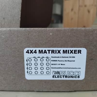 4x4 Matrix Mixer  Rucci Electronics  New image 2