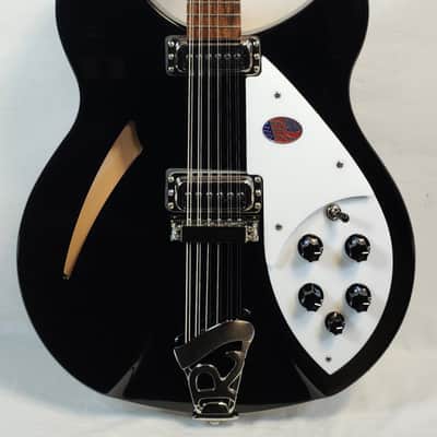 Rickenbacker 330/12 JG, 330 JetGlo 12-String Hollowbody Guitar, w/HSC image 10