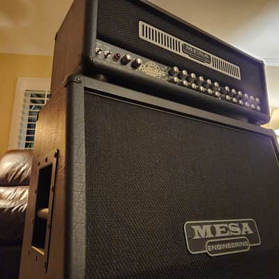 Mesa Boogie 2002 Golden Era Rectifier 4x12 Slant Cabinet Serial #C42564 - Original Owner image 15