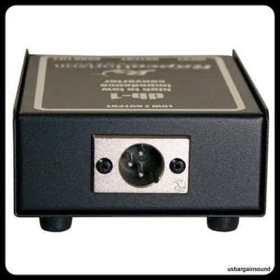 RAPCO HORIZON DB-1 Direct Box 1/4" Hi-Z to XLRM Lo-Z transformer w/ground lift image 2
