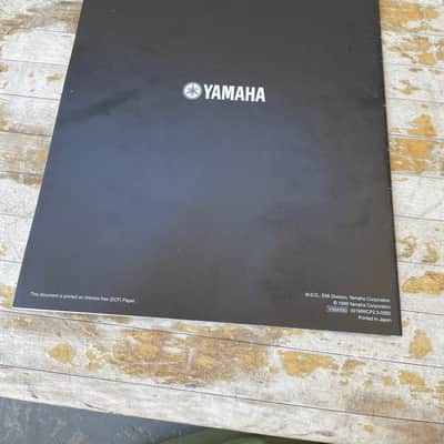 Immagine Yamaha CS6X Control Synthesizer Data List Manual - 2