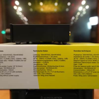 Pro-Ject Head Box S2 Headphone Amplifier - Black - Mint image 5