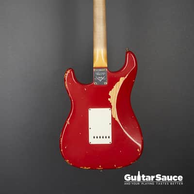 Fender Custom Shop 62 Stratocaster Dakota Red Relic 2007 Used (Cod.1528UG) image 11