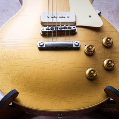 GIBSON USA Custom Shop Murphy Lab '56 Les Paul Standard Ultra Light Aged "Goldtop + Rosewood" (2023) image 6