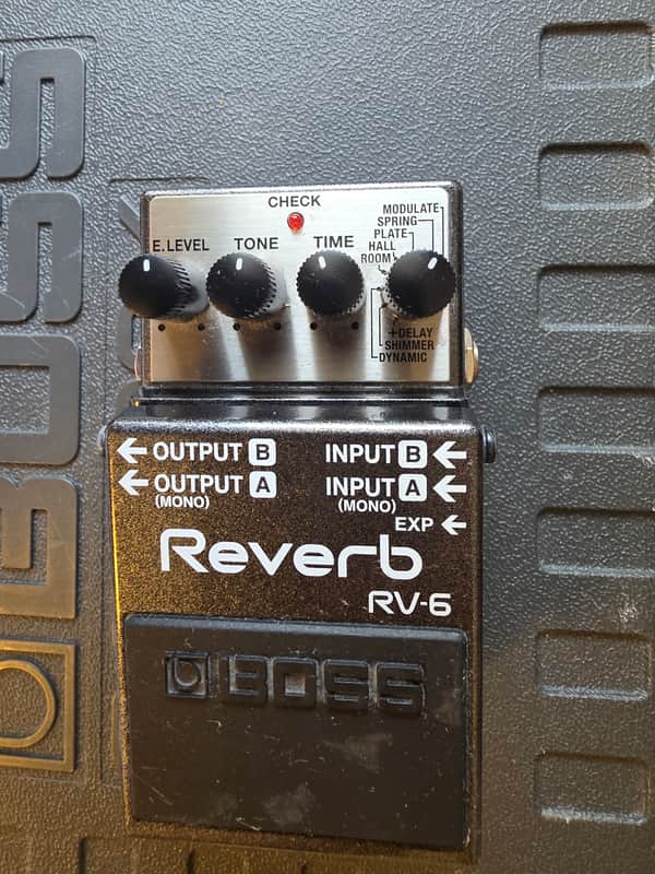 Boss RV-6 Reverb 2015 - Present - Silver image 1